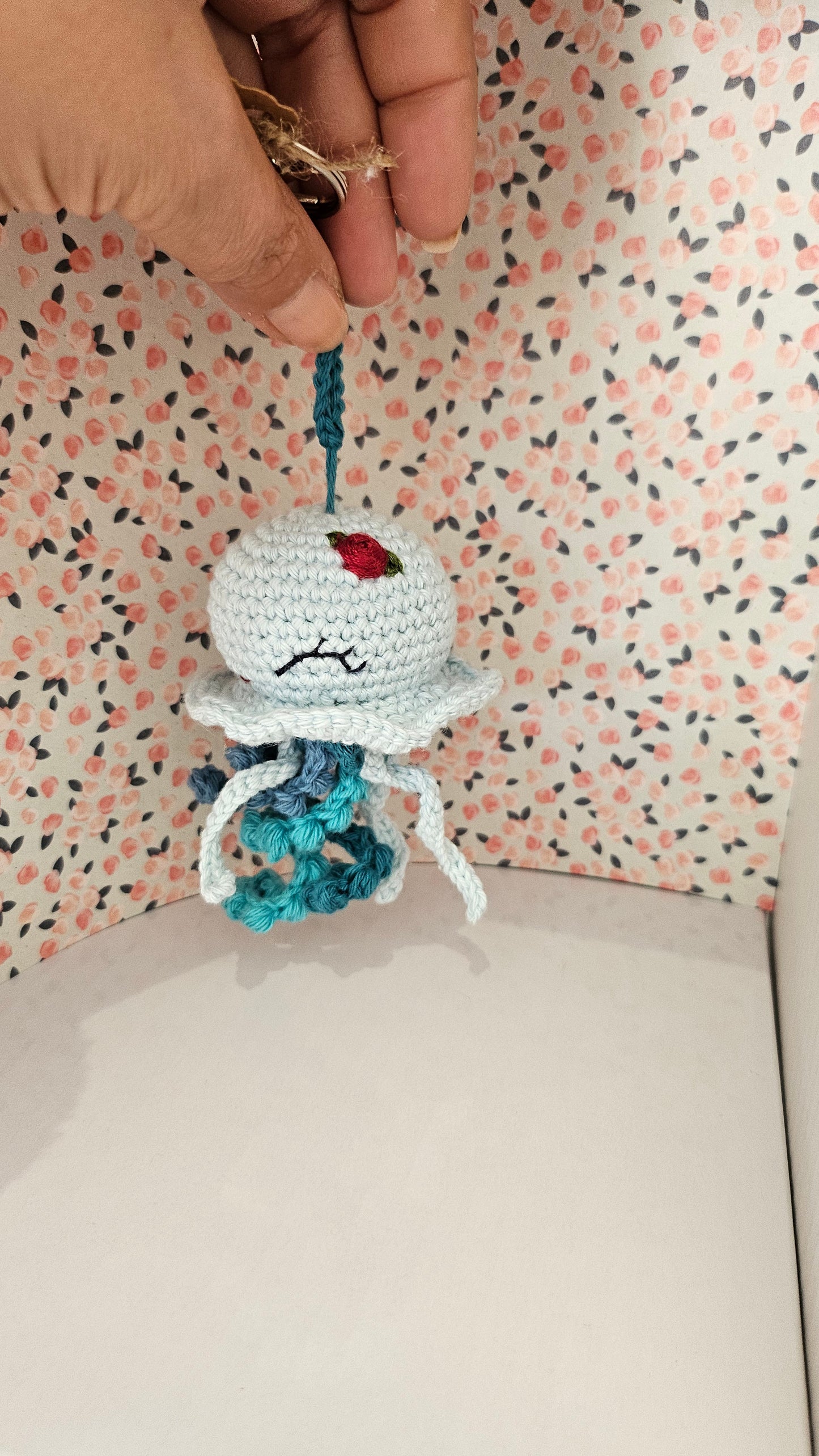 Porte clés meduse