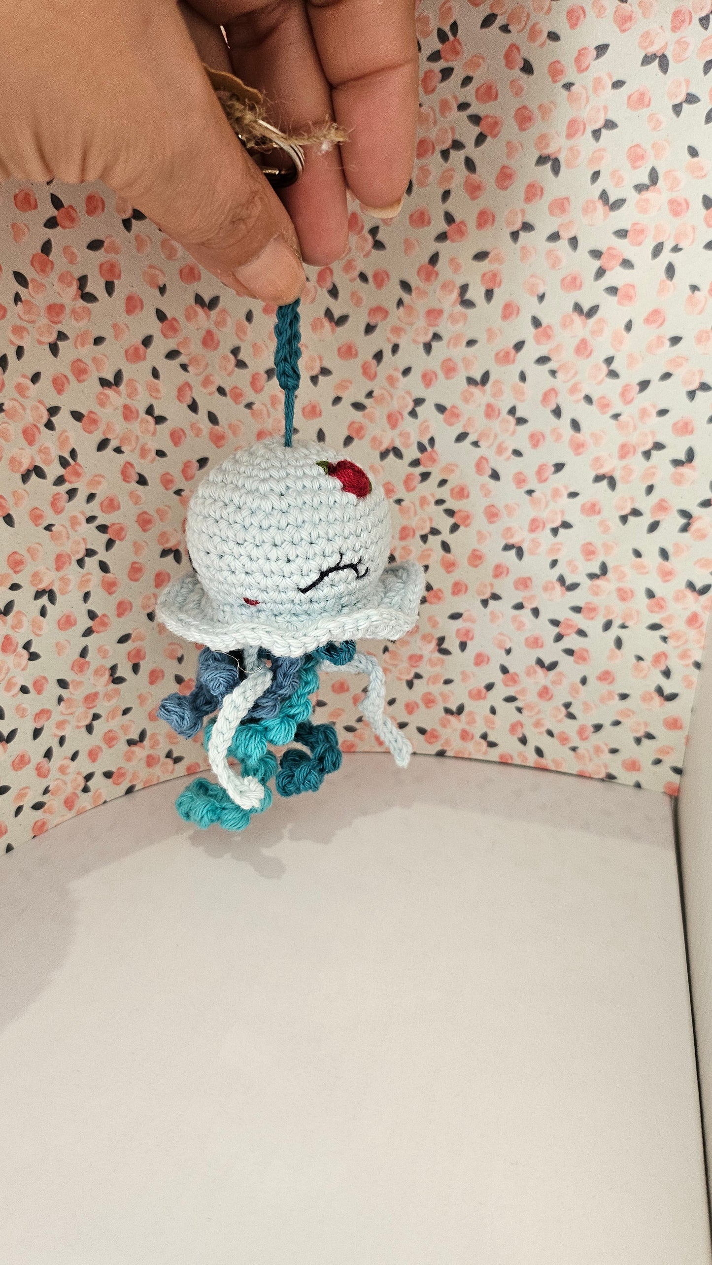 Porte clés meduse