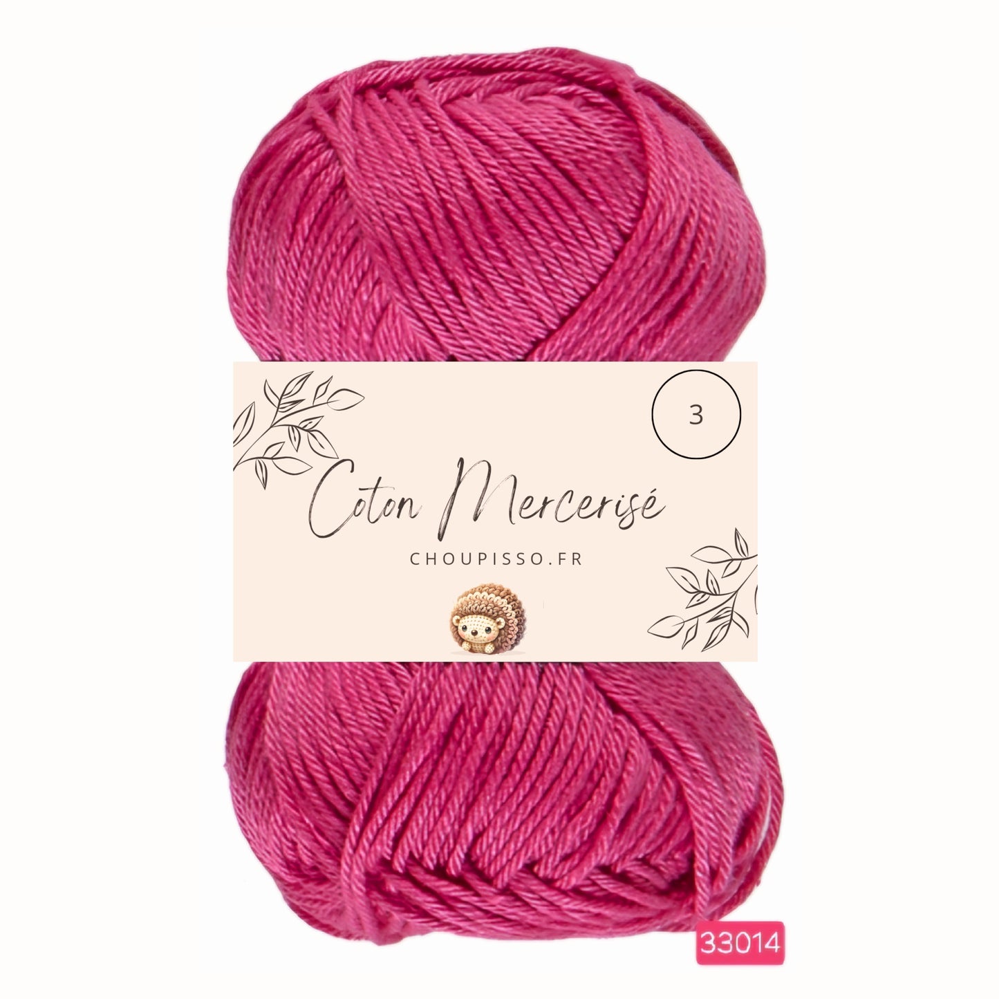 Coton mercerisé 3 Choupisso 33014