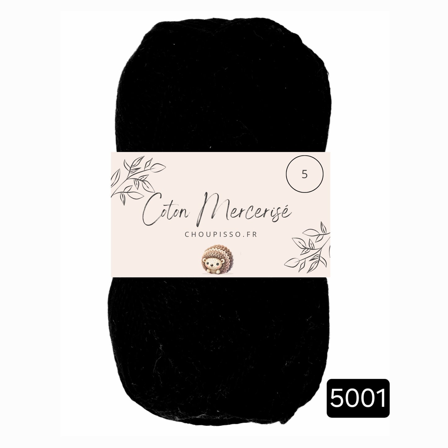 Coton mercerisé 5 Choupisso 5001
