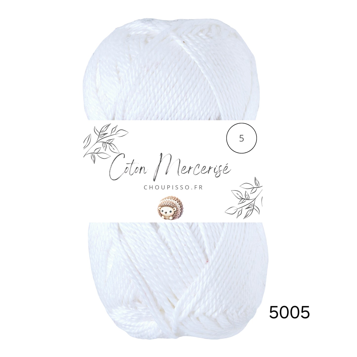 Coton mercerisé 5 Choupisso 5005