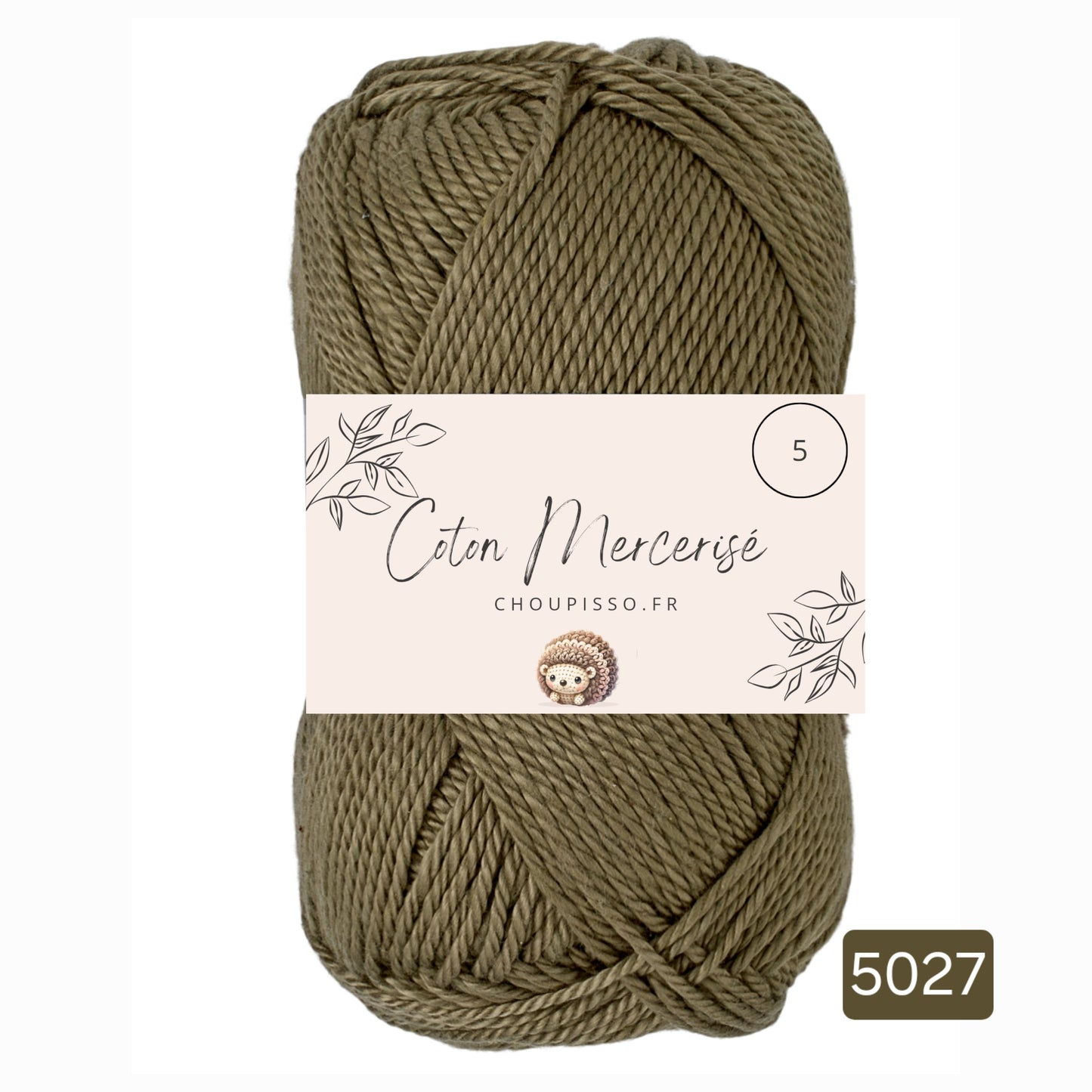 Coton mercerisé 5 Choupisso 5027
