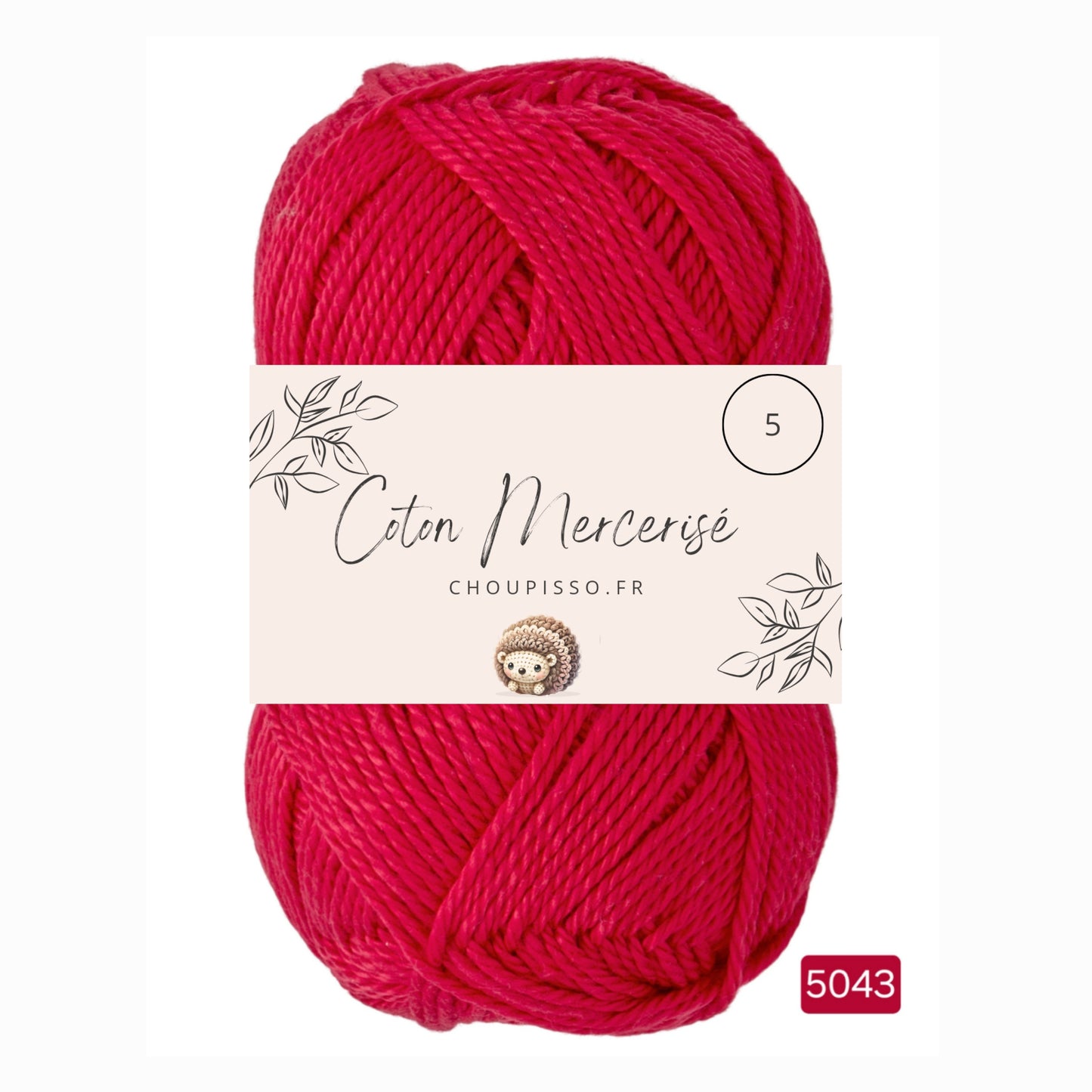 Coton mercerisé 5 Choupisso 5043