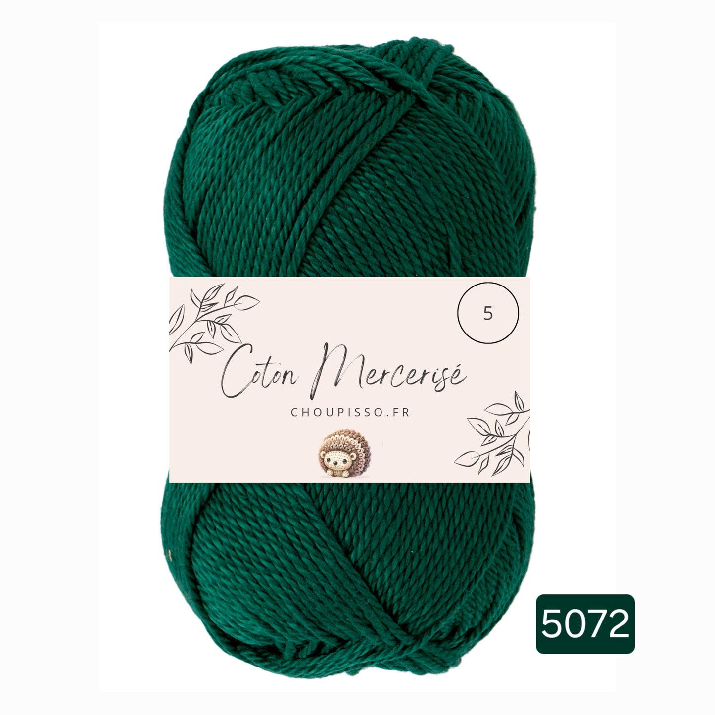 Coton mercerisé 5 Choupisso 5072