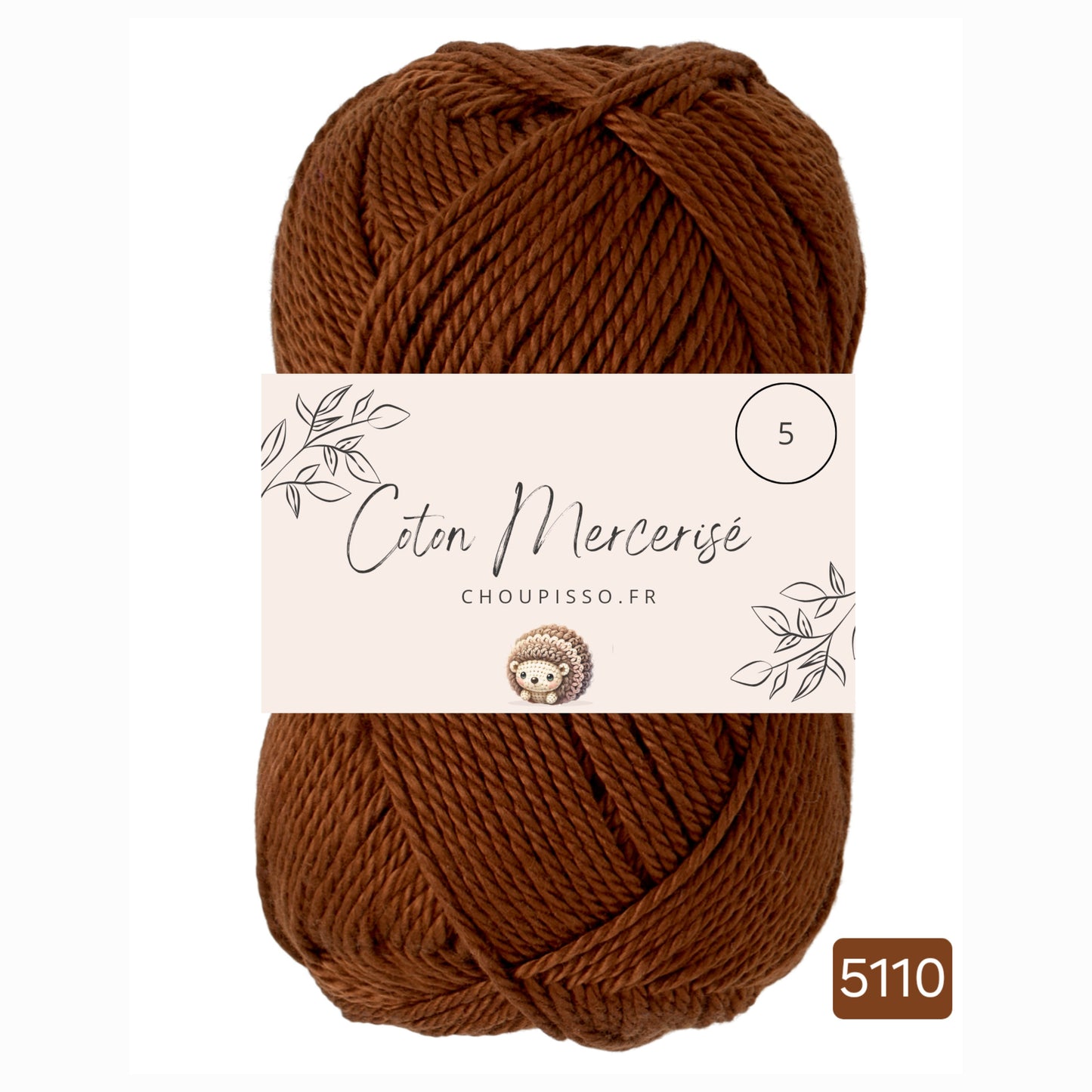 Coton mercerisé 5 Choupisso 5110