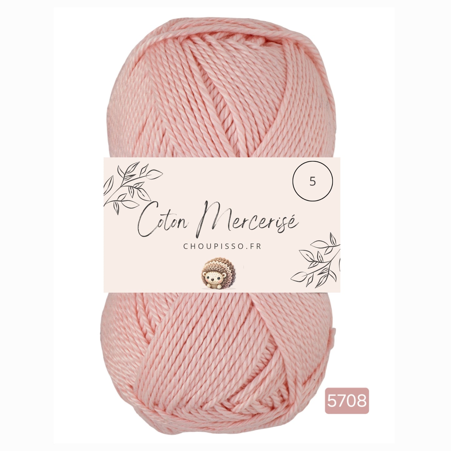 Coton mercerisé 5 Choupisso 5708