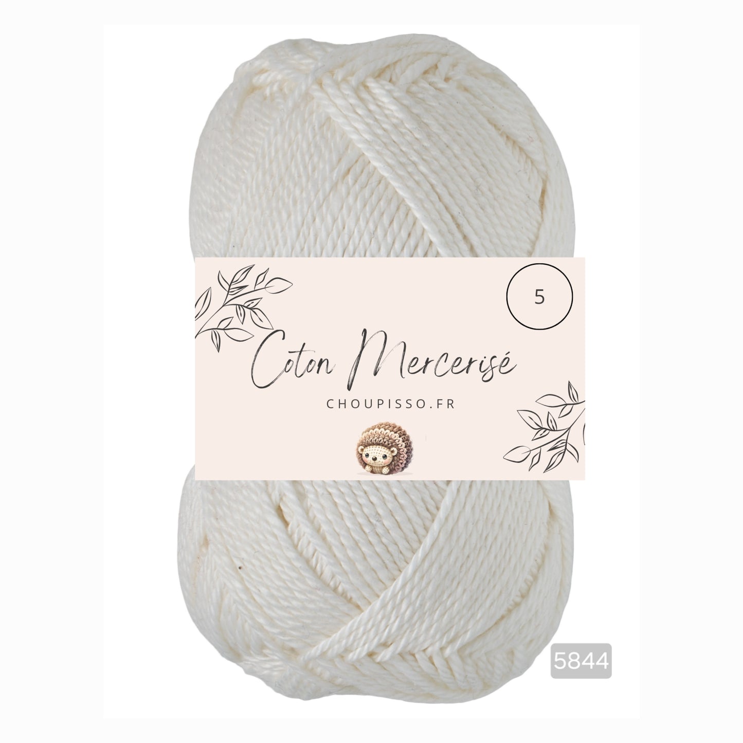 Coton mercerisé 5 Choupisso 5844