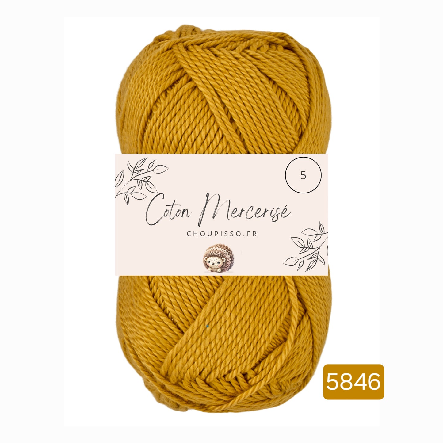 Coton mercerisé 5 Choupisso 5846