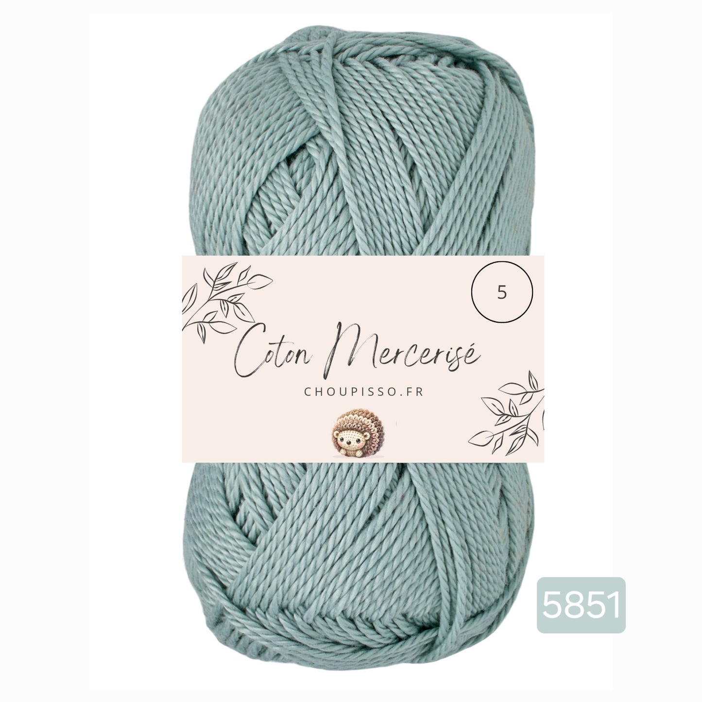 Coton mercerisé 5 Choupisso 5851