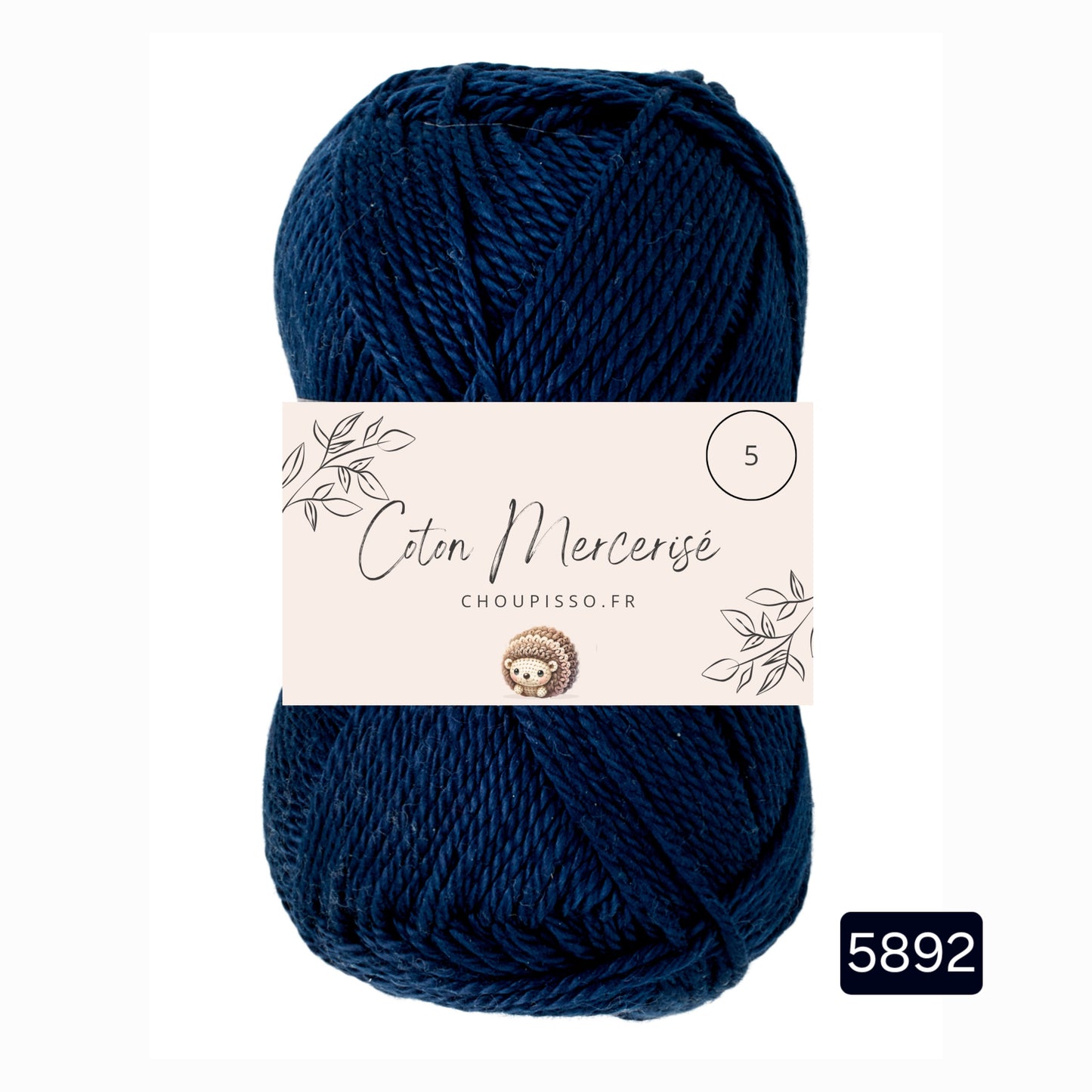 Coton mercerisé 5 Choupisso 5892