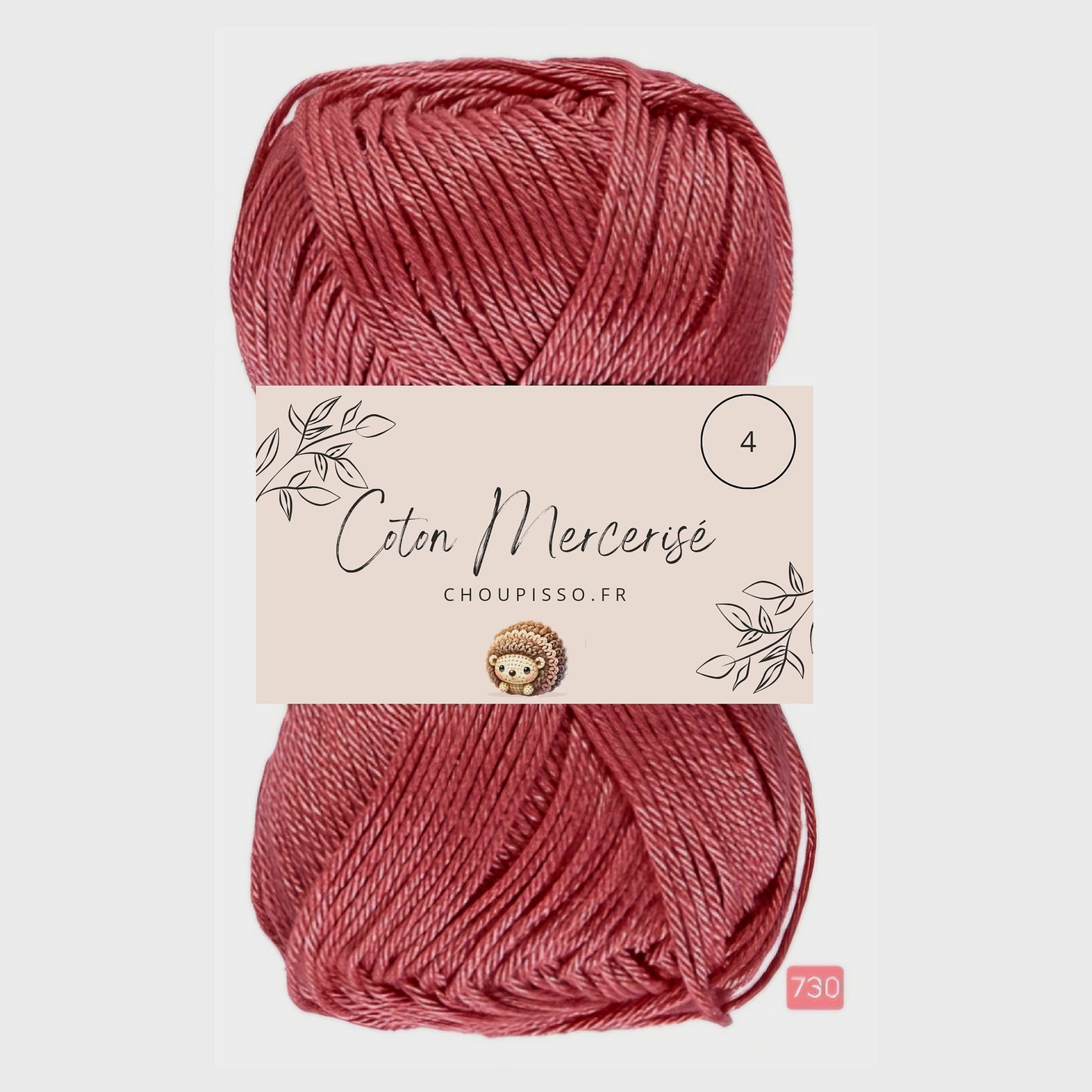 Coton mercerisé 4 Choupisso 730