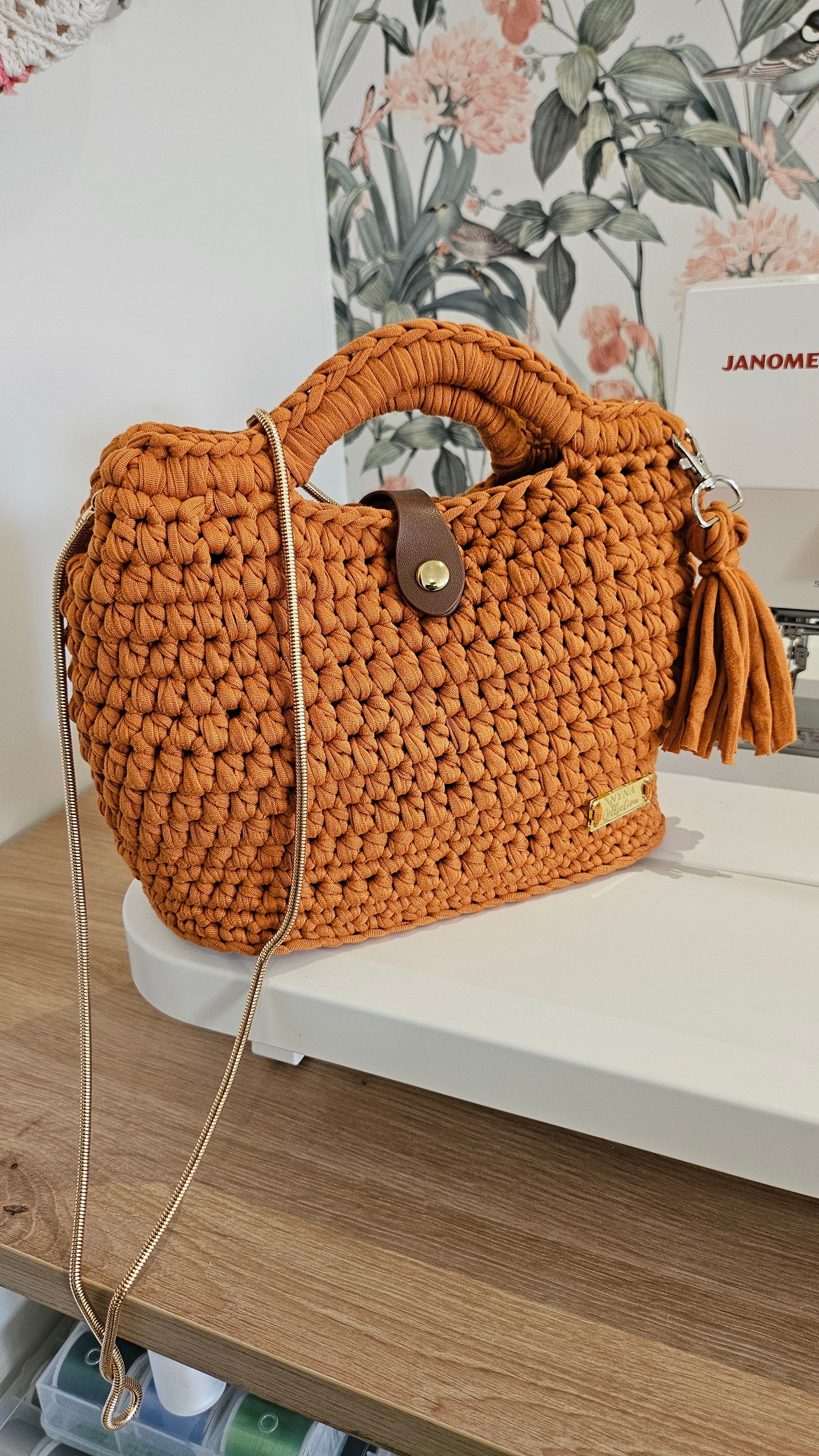 Sac à main couleur d'automne
