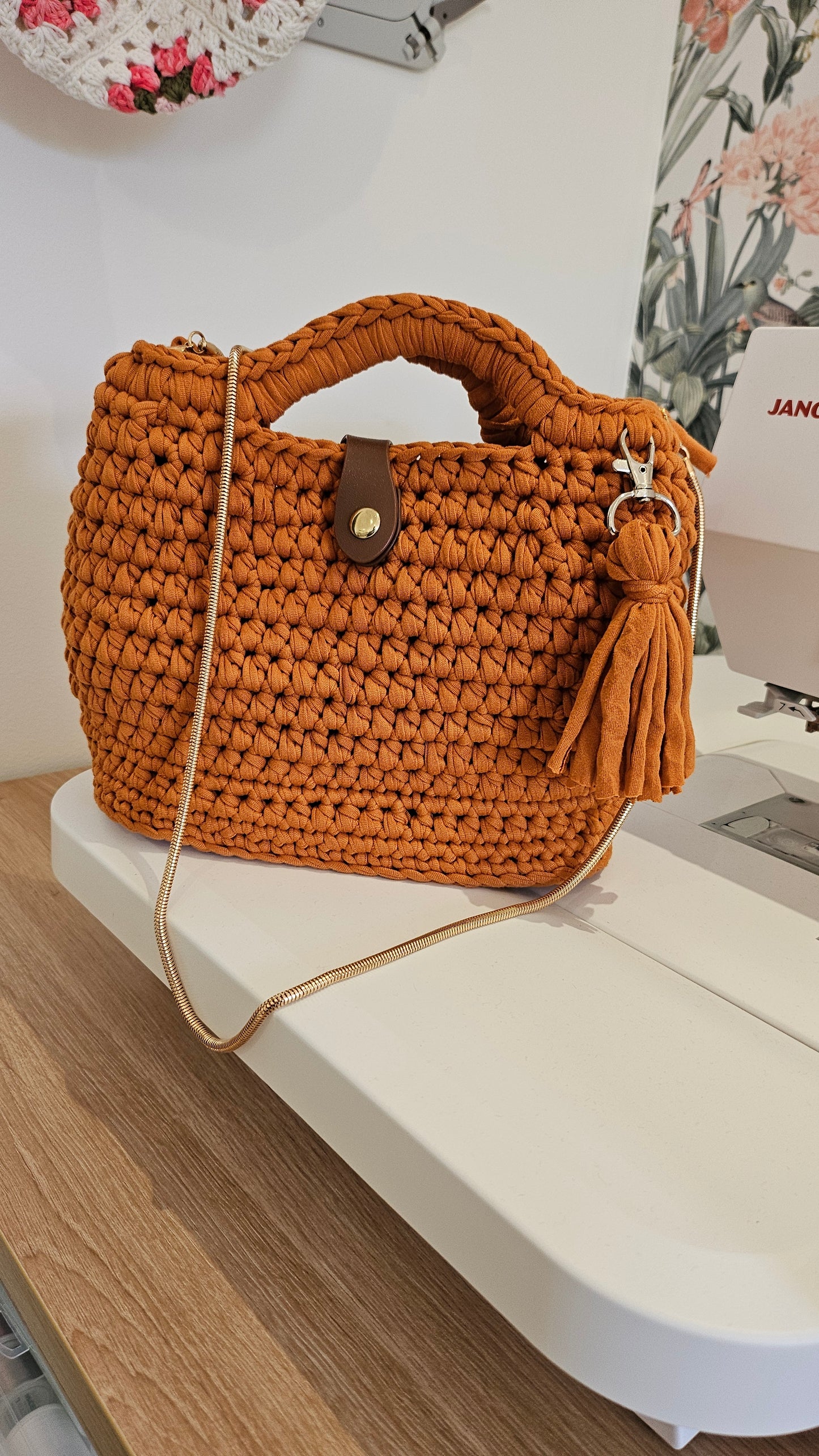Sac à main couleur d'automne