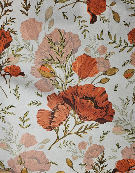 Coton PREMIUM coquelicot
