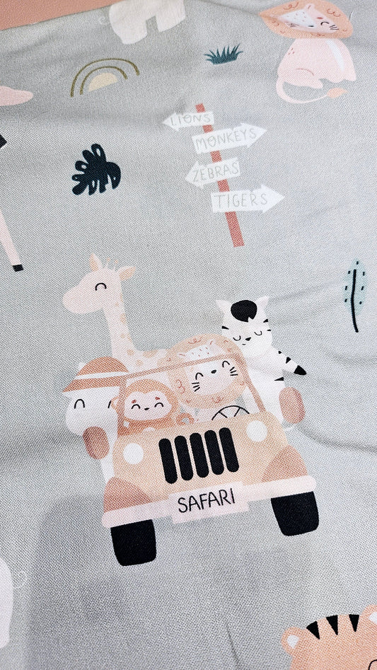 Coton PREMIUM cute safari