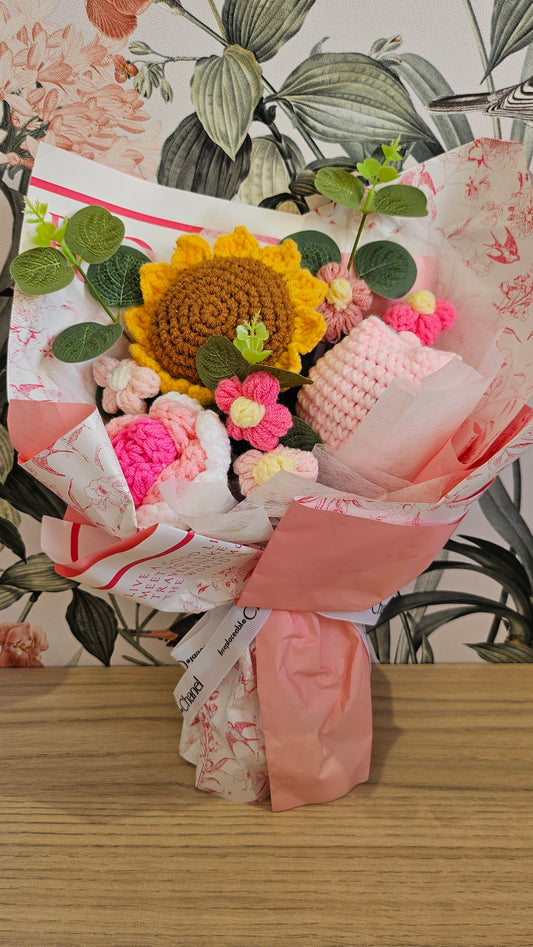 Bouquet au crochet