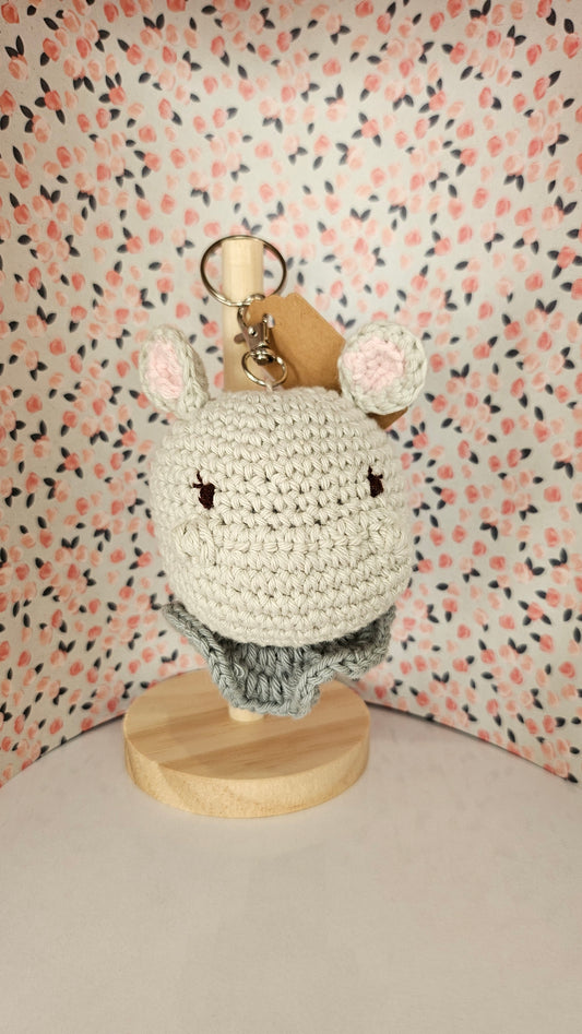 Porte clés hippopotame