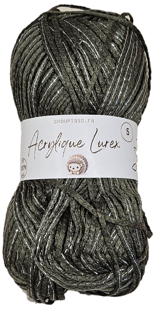 EN GROS Acrylique lurex 5 choupisso GLV