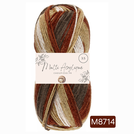 Multi acrylique 3.5 choupisso M8714