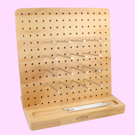 Tableau de blocage Opry double face avec support et 20 broches